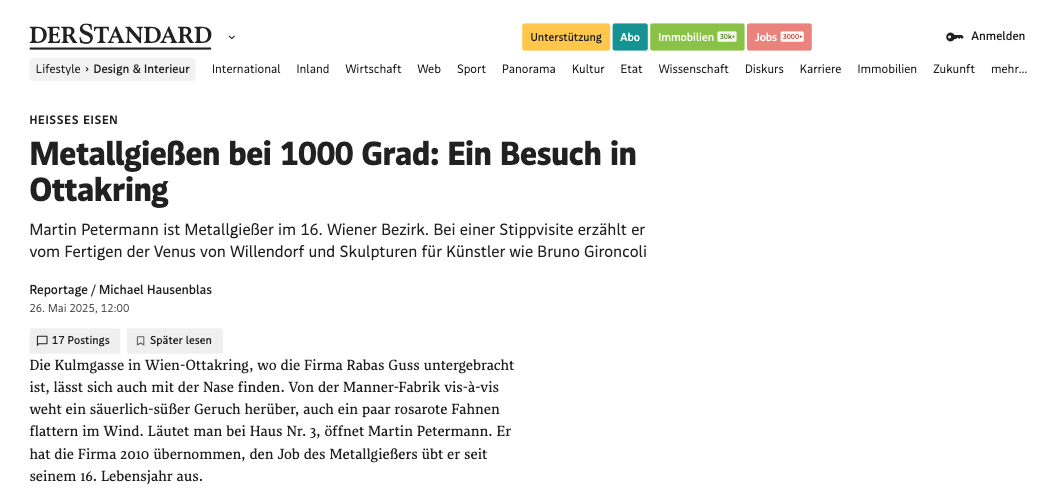 derstandard bei Rabas